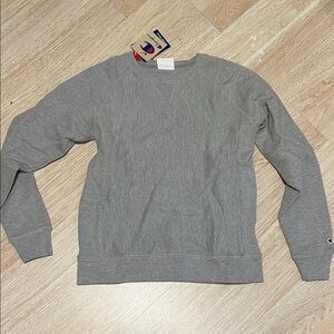 Champion Classic Gray Crewneck Sweater